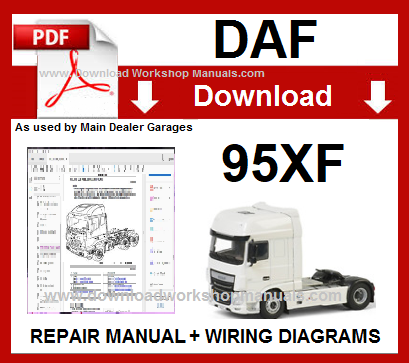 Daf XF95 workshop repair manual